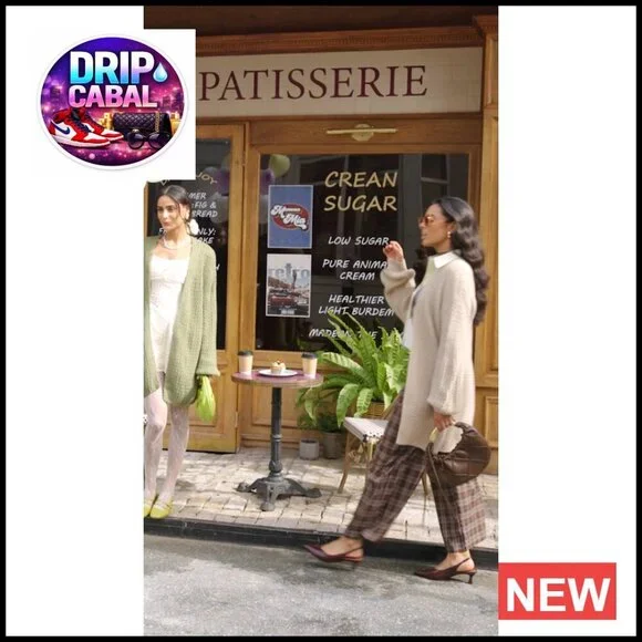 Oversized Chunky Knit Cardigan Open Front Batwing Sleeve Casual Loose Fit - Picture 7 of 7